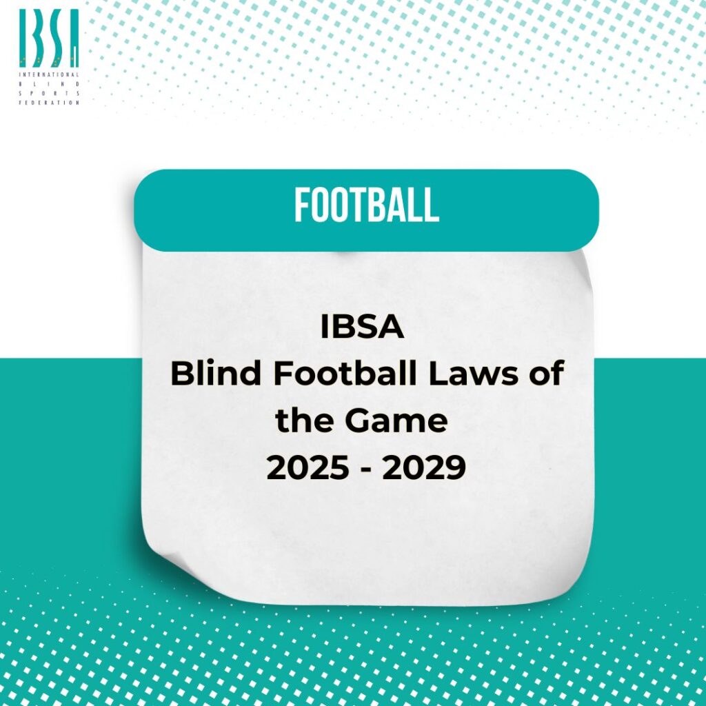 IBSA Blind Football Laws of the Game 2025 - 2029